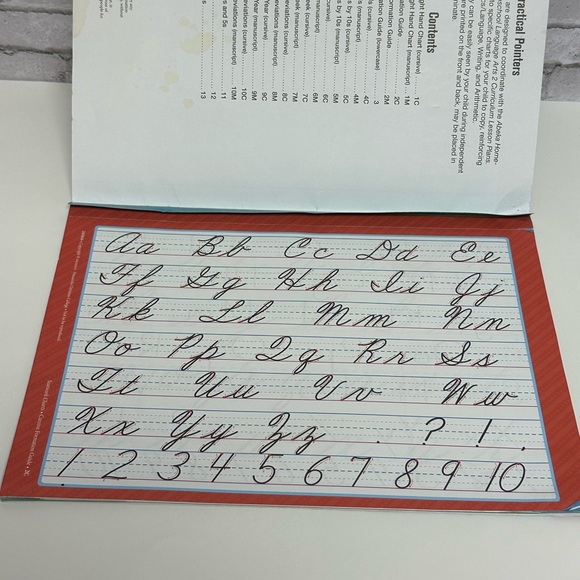 Abeka Homeschool Seatwork Charts Grades 1-2 2016 Edition - Picture 4 of 11